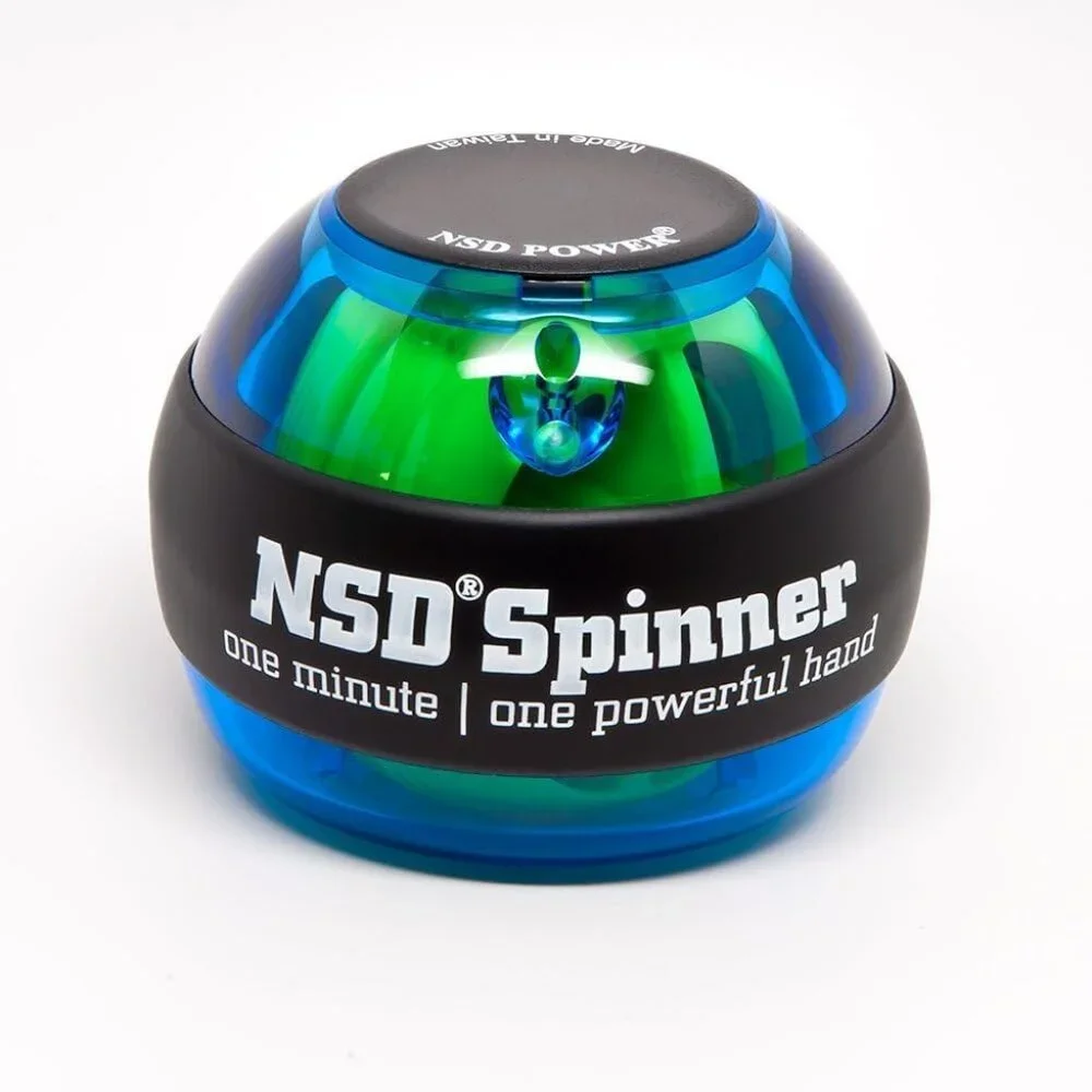 Essential Crystal Spinner Gyro Ball | Grip Strengthener for Forearms, Wrist & Ha - Picture 7 of 9